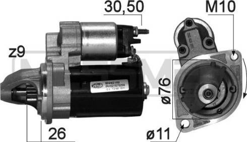 Messmer 220871A - Starter www.molydon.hr