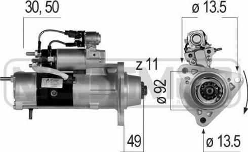 Messmer 220343A - Starter www.molydon.hr