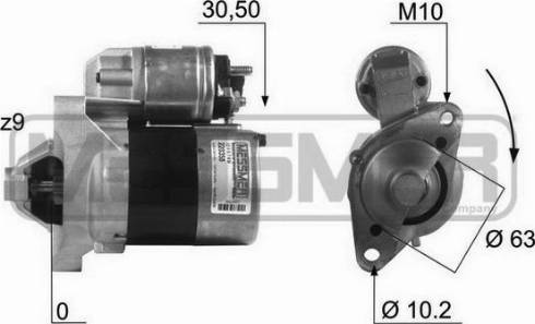 Messmer 220358A - Starter www.molydon.hr