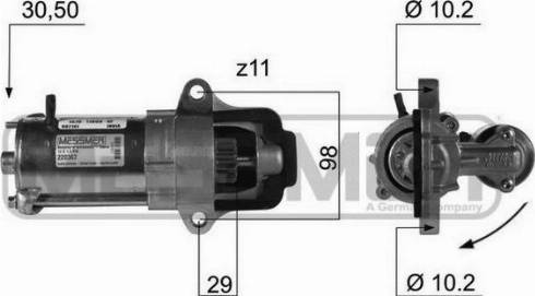 Messmer 220367A - Starter www.molydon.hr