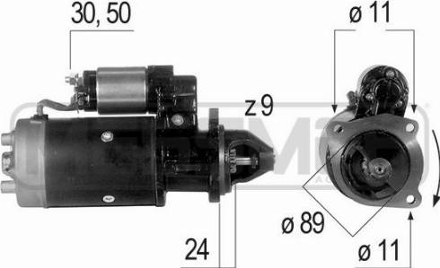 Messmer 220307R - Starter www.molydon.hr