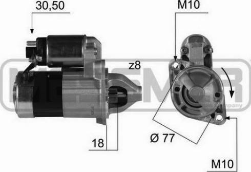 Messmer 220384R - Starter www.molydon.hr