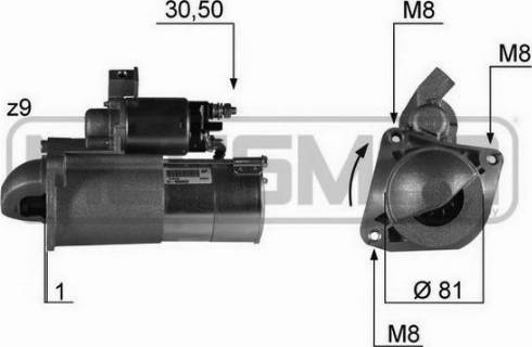 Messmer 220331A - Starter www.molydon.hr