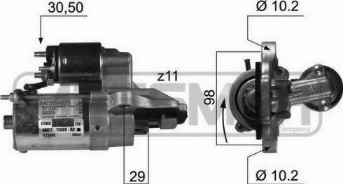 Messmer 220370A - Starter www.molydon.hr