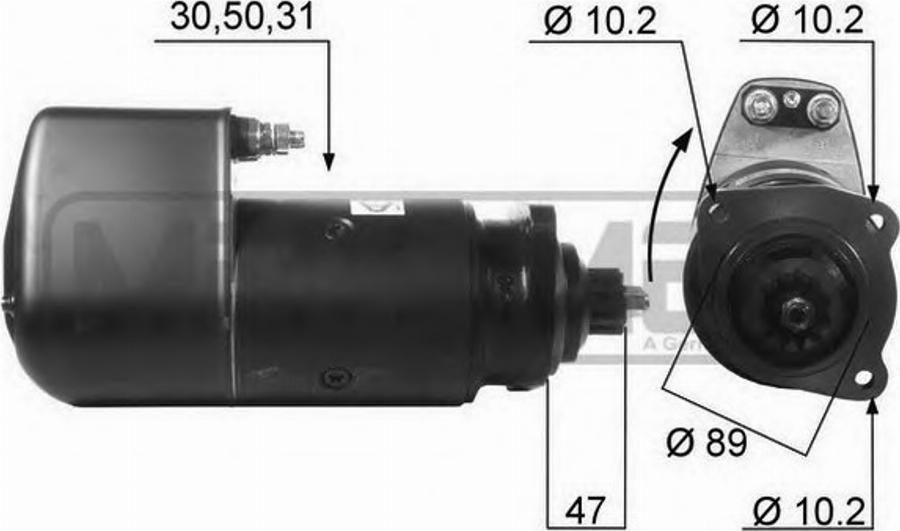 Messmer 220246 - Starter www.molydon.hr