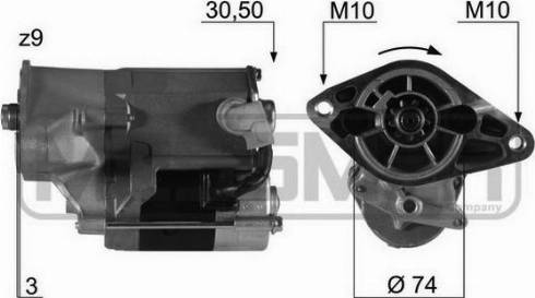 Messmer 220205R - Starter www.molydon.hr