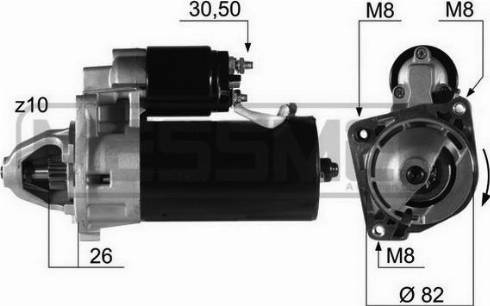 Messmer 220216A - Starter www.molydon.hr