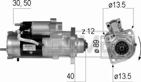 Messmer 220224A - Starter www.molydon.hr