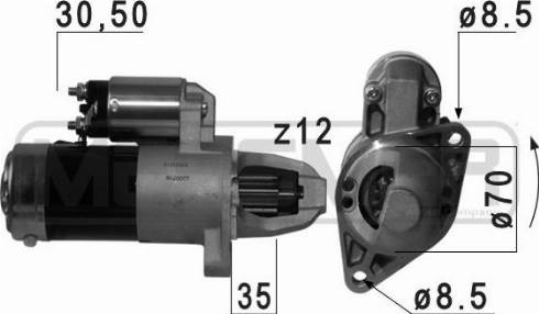 Messmer 220716A - Starter www.molydon.hr