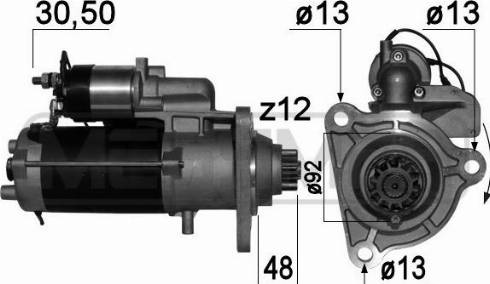 Messmer 220730A - Starter www.molydon.hr