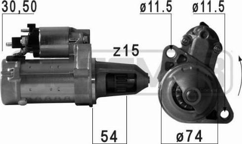 Messmer 220722A - Starter www.molydon.hr