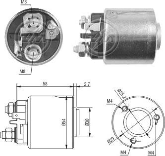 Messmer 227056 - Elektromagnetni Prekidač, starter www.molydon.hr