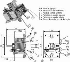 Messmer ZM902 - Elektromagnetni Prekidač, starter www.molydon.hr