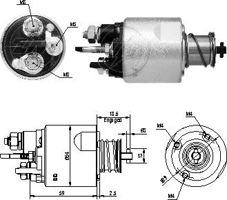 Messmer ZM5494 - Elektromagnetni Prekidač, starter www.molydon.hr