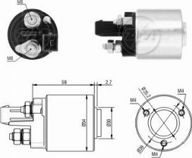 Messmer ZM5492 - Elektromagnetni Prekidač, starter www.molydon.hr