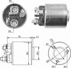 Messmer ZM1491 - Elektromagnetni Prekidač, starter www.molydon.hr