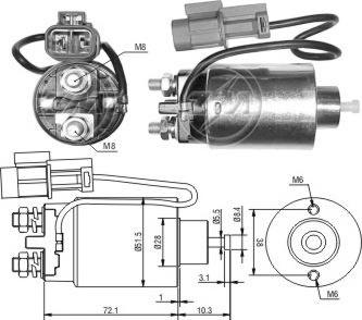 Messmer ZM794 - Elektromagnetni Prekidač, starter www.molydon.hr