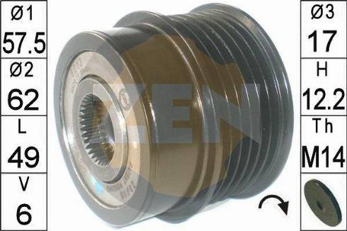 Messmer ZN6013 - Remenica, alternator www.molydon.hr