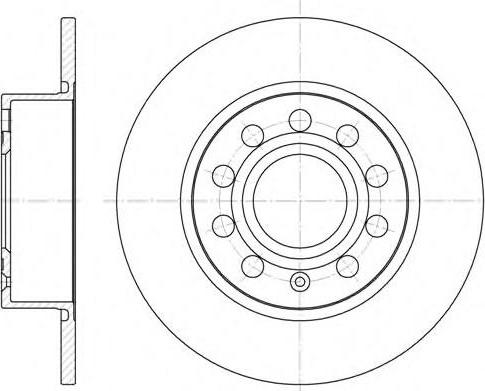 METACO 3060-005 - Kočioni disk www.molydon.hr