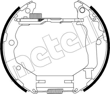 Metelli 51-0506 - Komplet kočnica, bubanj kočnice www.molydon.hr