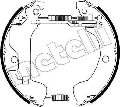 Metelli 51-0507 - Komplet kočnica, bubanj kočnice www.molydon.hr