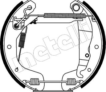 Metelli 51-0123 - Komplet kočnica, bubanj kočnice www.molydon.hr