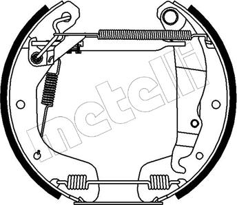 Metelli 51-0159 - Komplet kočnica, bubanj kočnice www.molydon.hr