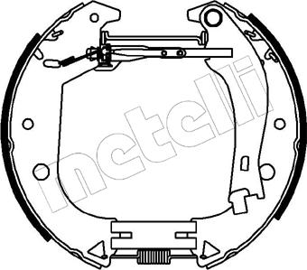 Metelli 51-0152 - Komplet kočnica, bubanj kočnice www.molydon.hr