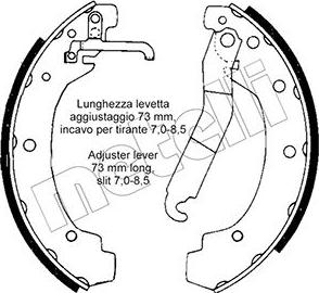 Metelli 53-0467 - Komplet kočnica, bubanj kočnice www.molydon.hr