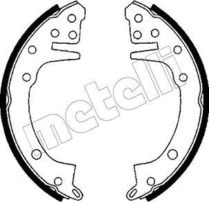 Metelli 53-0598 - Komplet kočnica, bubanj kočnice www.molydon.hr