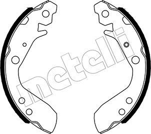 Metelli 53-0567 - Komplet kočnica, bubanj kočnice www.molydon.hr