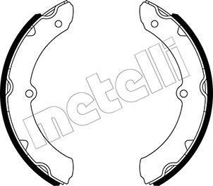 Metelli 53-0638 - Komplet kočnica, bubanj kočnice www.molydon.hr