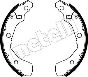 Metelli 53-0041 - Komplet kočnica, bubanj kočnice www.molydon.hr