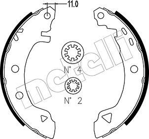 Metelli 53-0002 - Komplet kočnica, bubanj kočnice www.molydon.hr