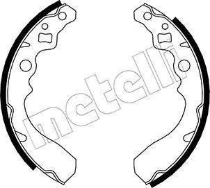 Metelli 53-0034 - Komplet kočnica, bubanj kočnice www.molydon.hr