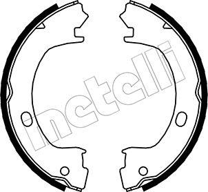 Metelli 53-0031 - Komplet kočionih obloga, rucna kočnica www.molydon.hr