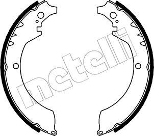 Metelli 53-0033 - Komplet kočnica, bubanj kočnice www.molydon.hr