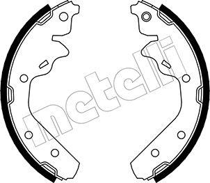 Metelli 53-0028 - Komplet kočnica, bubanj kočnice www.molydon.hr