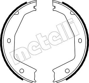 Metelli 53-0197 - Komplet kočionih obloga, rucna kočnica www.molydon.hr