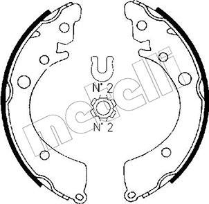 Metelli 53-0149 - Komplet kočnica, bubanj kočnice www.molydon.hr