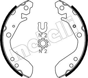 Metelli 53-0158 - Komplet kočnica, bubanj kočnice www.molydon.hr