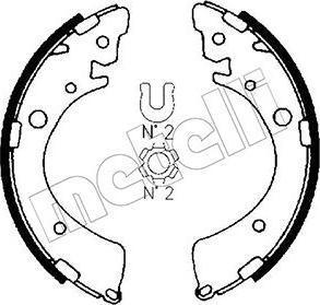 Metelli 53-0153 - Komplet kočnica, bubanj kočnice www.molydon.hr