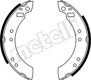 Metelli 53-0103 - Komplet kočnica, bubanj kočnice www.molydon.hr