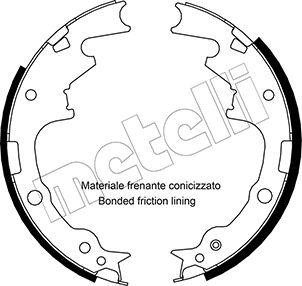 Metelli 53-0357 - Komplet kočnica, bubanj kočnice www.molydon.hr