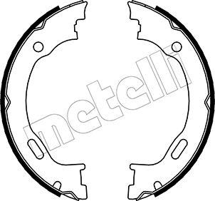 Metelli 53-0242 - Komplet kočionih obloga, rucna kočnica www.molydon.hr