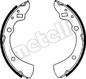 Metelli 53-0200 - Komplet kočnica, bubanj kočnice www.molydon.hr