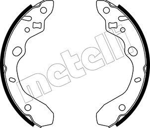 Metelli 53-0214 - Komplet kočnica, bubanj kočnice www.molydon.hr