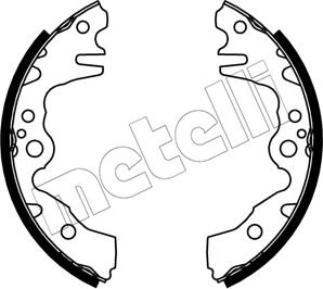 Metelli 53-0724 - Komplet kočnica, bubanj kočnice www.molydon.hr