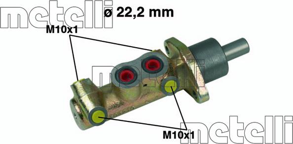 Metelli 05-0442 - Glavni kočioni cilindar www.molydon.hr