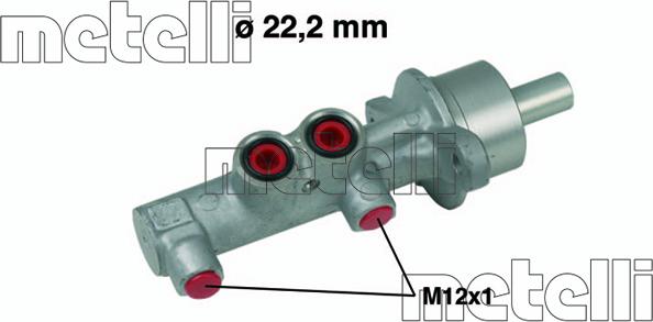 Metelli 05-0540 - Glavni kočioni cilindar www.molydon.hr